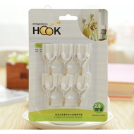 GANTUNGAN 6-pieceHOOK Powerful/, 6-piece item hanger - STICK HANGER 6-piece MULTIFUNCTIONALHOOK