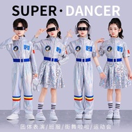 Children's Performance Costume Technology Sense Space Costume Space Astronaut Performance Costume Se
