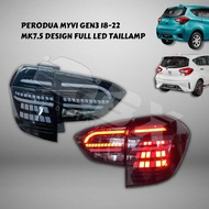 Perodua Myvi G3 -- LED Tail Lamp (Mk7.5 Design)