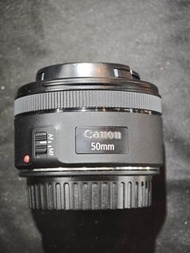 canon 50/1.8 STM EF 佳能 50mm 50 功能全正常 鏡片冇花冇霉 98%new 冇盒冇單冇證冇罩