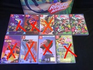 Switch Ring fit Pokémon shield 盾 寶可夢 紫 赤 Super Mario Bros U deluxe NBA 2K23 NBA2K22 FIFA 22 FIFA 20 