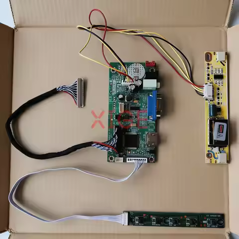 Monitor Controller Drive Board Fit B154EW03 TX39D80VC1GAA QD15TL08 N154I4 HDMI+VGA 1280*800 1280x800