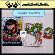 Mainan Puzzle 3D Karomen (Crazy Bird ) Spesial Editions 1 Pak 30 Pcs