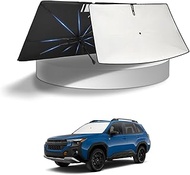 KUST Custom Fit Windshield Sun Shade Umbrella for Subaru Forester 2019-2025 2026 | Foldable Sunshade