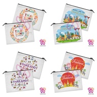 Thailand Bangkok Souvenir Pouch Wallet Bag