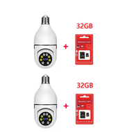 【ซื้อหนึ่งแถมหนึ่ง】Monqiqi 360 WiFi CCTV V380 pro กล่องกล้องวงจรปิด กล้องวงจรปิดกันน้ำไร้สาย 5MP หมุ