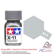 Tamiya #80011 - Enamel X-11 Chrome Silver Paint