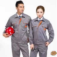 ✨Ready Stock✨ Pakaian kerja kimpalan Safety Work Jacket Workwear men's suits, wear-resistant suits, 