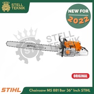 Chainsaw Mesin Gergaji Kayu MS 881 Bar 36" Inch STIHL NEW EDITION 2022