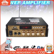 Terbaru Cod Power Amplifier Digital Karaoke Subwoofer Equializer