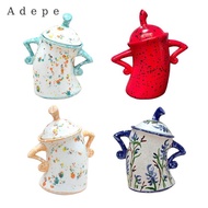 [Adepe] Attitude Canister Hands on Hips Tea Pot for Living Room Kitchen Countertop