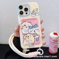 Cute Card Holder Aesthetic Latestcasing Samsung S25 FE A17 A07 A06 A55 5G A15 A35 24Fe S24Ultra Note