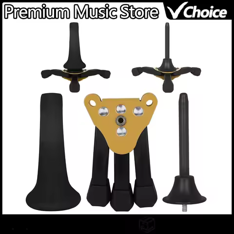 Flute Stands Clarinet Oboe Stand Soprano Straight Saxophone Stands Portable Foldable Tripod Holder W
