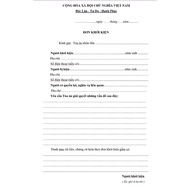 Initiation application (set of 10 orders) - Correct Court model