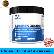 [EXP 04/2027] Evlution Nutrition L-Arginine + L-Citrulline แอล-อาร์จินีน + แอล-ซิทรูลีน - 2000mg Com