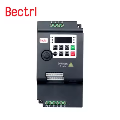 380V Economical VFD Vector Variable Frequency Drive Converter Variator Inverter 4/5.5KW Motor Speed 