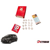 BC® RACING TITANIUM VALVE SPRING RETAINER MYVI D20NBEZZA 1.3 TOYOTA 1NRFE 1NRVE 2NRFE 2NRVE