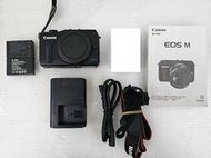 [崴勝3C] 二手 雙電 Canon Eos M 機身+18-55mm