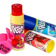 PUSH POP CANDY ASSTD FRUIT FLAVOURS Gula Push Pop 10 pcs X 14G