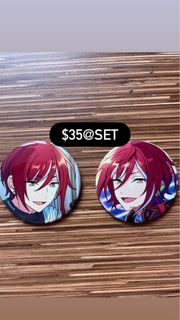 偶像夢幻祭 ensemble stars 合照明星 逆先夏目 襟章