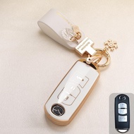 Mazda Key Case 2 3 CX-3 CX-5 CX-7 CX-9 CX5 CX7 CX9 CX3 Push Start TPU Anti Scratch Remote Key Cover 