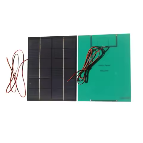 57QF 6V/12V 5.2W/5W Solar Panel With Wire Solar Panel Polycrystalline Silicon Board