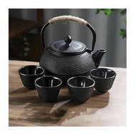 Cast Iron Kettle Kettle Japanese-Style Iron Teapot Household Health Pot Teapot Outdoor Bottle Iron Pot Stove Tea Stove