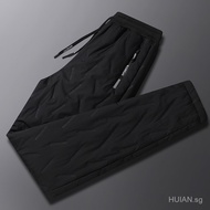 2025Winter New Cotton Pants for Men, Outdoor Large Size, Lamb Wool, Thickened, Waterproof, Outerwear