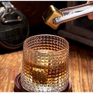 Whiskey Shot Glass High-End Crystal Glass Household Tumbler Rotating Gyro Liquor Glass Wine Glass Ad