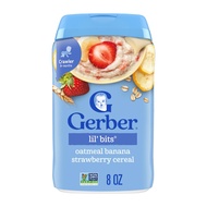 Gerber Oatmeal Cereal (Banana & Strawberry) 227g 【Direct from Japan】