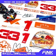 F1 Sticker Driver Wistapan Sticker logo Helmet Sticker
