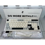 -Used- Noir x Yunzii IF98 Pro 1800 Layout Wireless Mechanical Keyboard 98 Key - White, Gateron Pro V