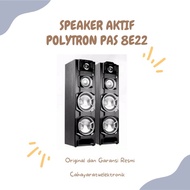 Polytron Speaker Aktif Bluetooth Karaoke PAS 8E22 / PAS8E22 / 8 E 22