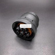 THELIES HD16-9-1939S BLACK ROUND FEMALE 9 PIN DIAGNOSTIC CONNECTOR SET DEUTSCH