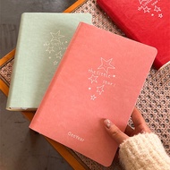 Star Notebook Blank Timeline Notepad Handbook One Page One Page a Day Schedule Notebook Daily Plan N