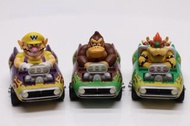 Super mario 瑪利歐賽車系列 Wii 7公分迴力車 瓦力 大金剛 庫巴 公仔 玩具