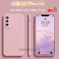 [SM] SOFTCASE MACARON POLOS CAMERA PROTECT FOR VIVO Y20 Y20S Y12S - SOFT CASE MACARON VIVO Y20 - CAS