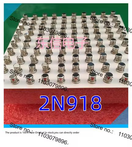 5pcs~10pcs/LOT 100% Original 2N918 JAN2N918 CAN4 NPN silicon transistor Game Console Replacement Par