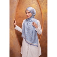 ARIA PRINTED SATIN SHAWL
