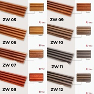 Wall panel zw wood motif pvc wall panel/ wooden partition/ minimalist/ anti-termite/ wall panel/