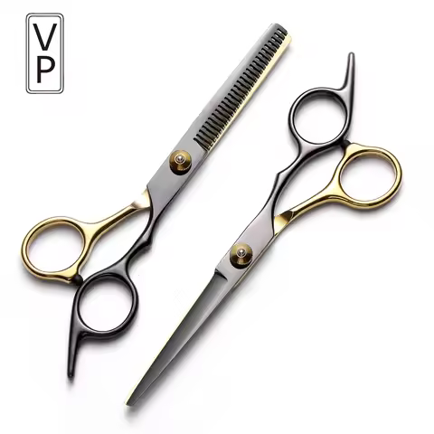 VP 6.0 Hairdressing Scissors Barber Thinning Shears Professional Hair Cutting Tools For Hairdresser 
