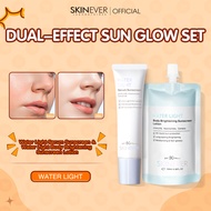 SKINEVER Water Light Face Sunscreen & Water Light Body Sunscreen SPF50++++ Sunscreen Set