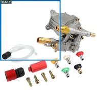 【1.29】 3/4" Shaft Horizontal Pressure Washer Pump 2400-2750 PSI at 2.2-2.4 GPM