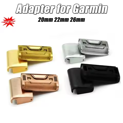 20mm 22mm 26mm Quick Fit Metal Watch Band Adapter for Garmin Fenix 5S 5X 5 Fenix 3 MK1 Fenix 7 7S 7X