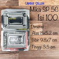 [Isi100] Mika 5C Size 9.8x7x3.5 cm Mika Cake Bread 5C SP Mika Donat Koci Putu Ayu Lapis Legit Hongku