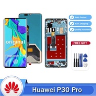 เดิม6.47 "สำหรับหัวเว่ย P30 Pro จอแสดงผล LCD Touch Screen VOG-L29 VOG-L09 Digitizer สมัชชาสำหรับ P30