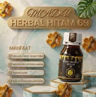 Madu Herbal Hitam 69 dan Madu Herbal Aulia 69 Propolis untuk stamina pria varian pahit dan manis
