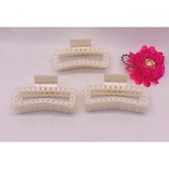 Korean Version Pearl Color Clamp Clips 9cm 001-372 373 374 444 445