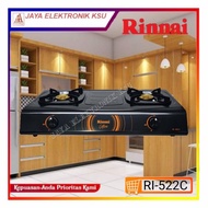 RINNAI RI 522C / RI522C Kompor Gas 2 Tungku Teflon