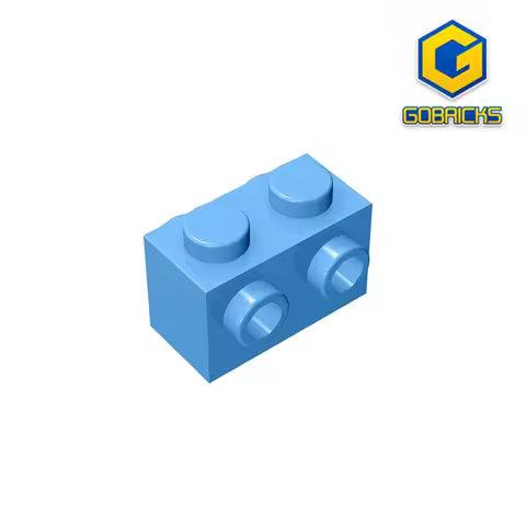 Gobricks GDS-648 BRICK 1X2 W. FOUR KNOBS compatible with lego 52107 children's DIY Educational Build